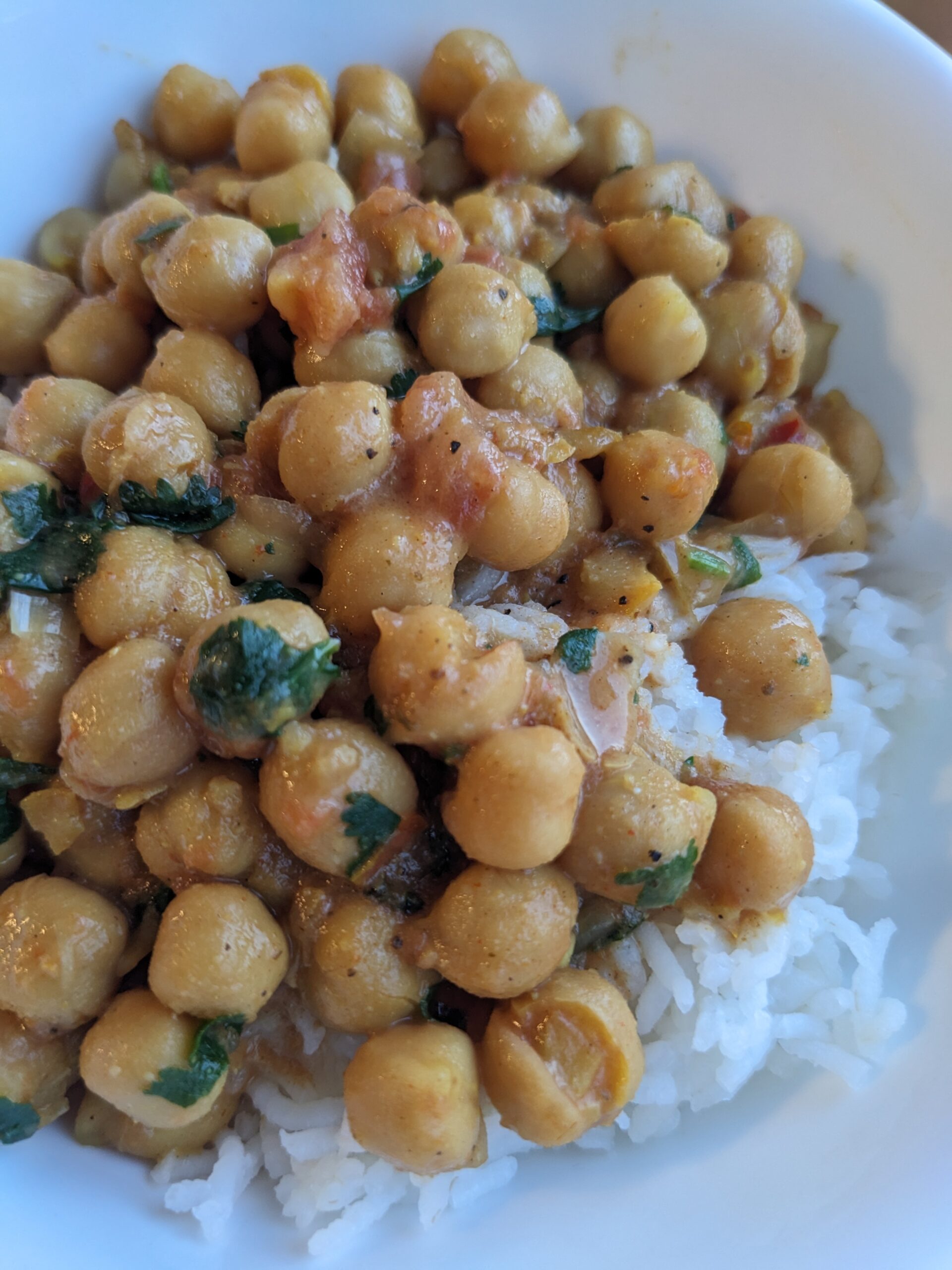 Creamy Chickpea Curry